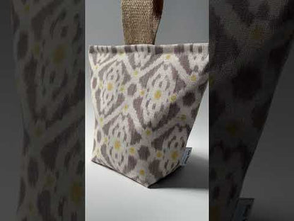 Ikat Fabric Door Stop
