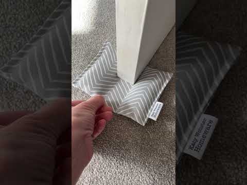 Soft Door Wedge (Grey Zig Zag)