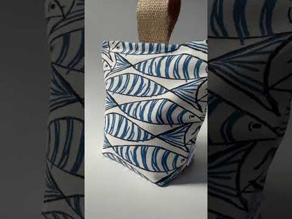 Sardine Fish Fabric Door Stop