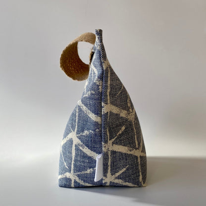 Sea Blue Fabric Door Stop - katywebsterhomeware