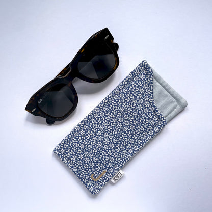 Ditsy Floral Fabric Glasses Case