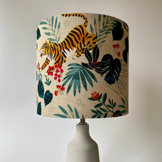 Tiger Lampshade - 20 cm - 25 cm - 30 cm Diameter - katywebsterhomeware