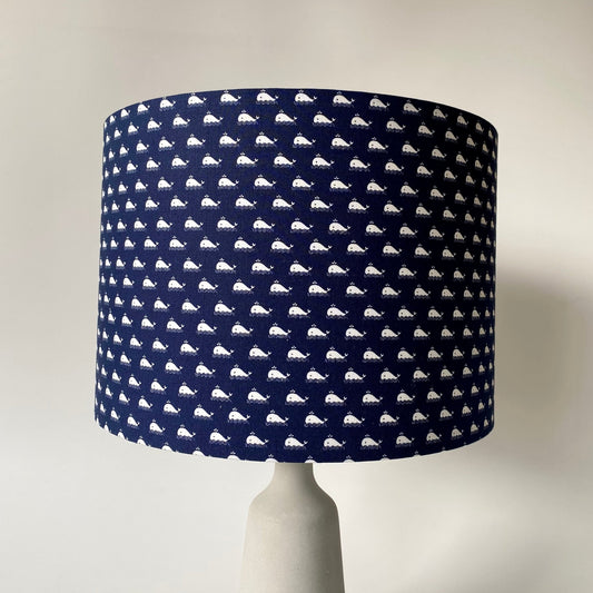 Whale Lampshade - 20 cm - 25 cm - 30 cm Diameter - katywebsterhomeware