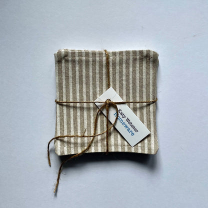 Fabric Coasters - 6 Pk