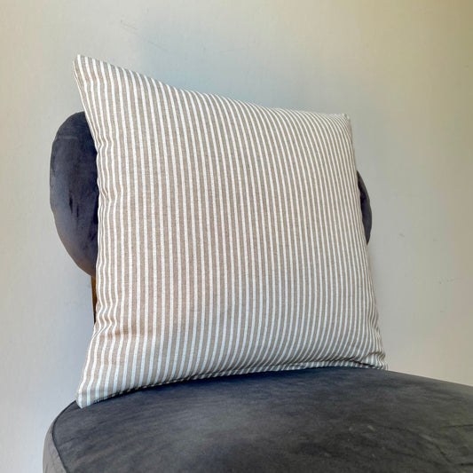 Coastal Stripe Cushion Cover 18 x 18"