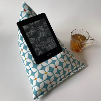 Yellow Abstract iPad Cushion - katywebsterhomeware